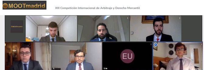 Asesor del equipo ganador de la Mención Albert H. Kritzer en MOOTMADRID 2021